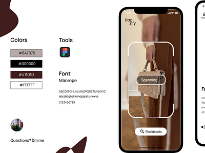 Prototype - Bagzify {Mobile app} branding design logo typography ui ux