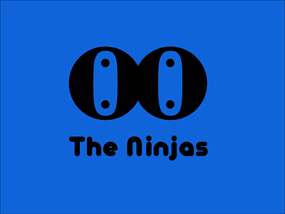 The Ninjas - Logo blue logo logotype ninja ninjas the