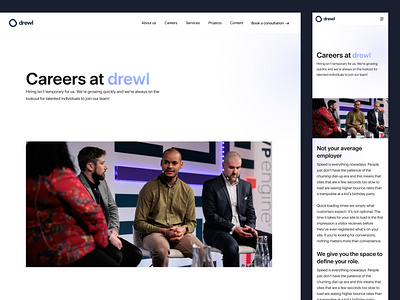 Drewl - Digital Experience Section