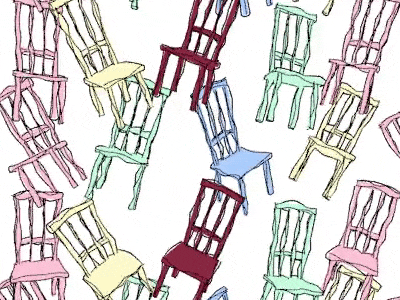 Falling Chairs Dribble animation design gif gif animated gif animation gif art illustrated illustration line animation line art loop motion motion animation motion art motion design motion designer motion graphic motion graphics
