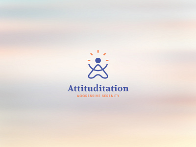 Meditation app logo design