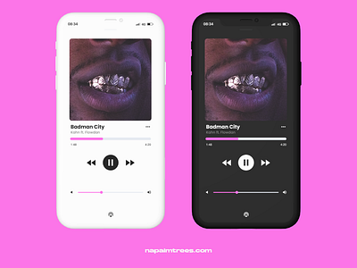 DailyUI 009 : Music Player dailyui dailyui ui design design graphic design ui ux