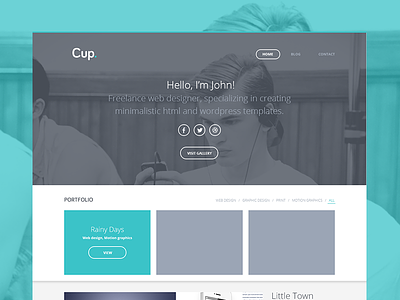 Cup Wordpress Theme