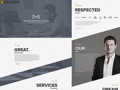 Designer & Gentleman case studies design designer designer gentleman gentleman studio ui website