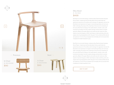 L'Boulevard - Checkout and Single Product page chair design desk ecommerce furniture set sofa store tv ui ux web