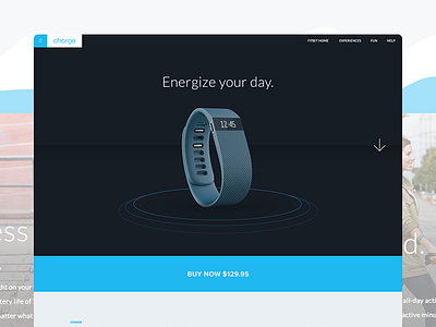 Fitbit Product Showcase - Redesign
