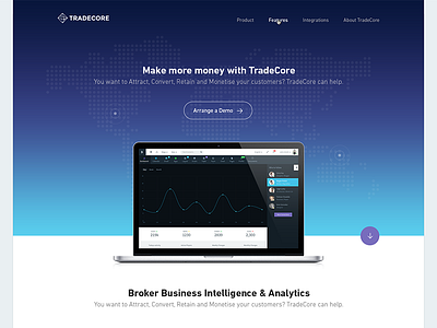 Tradecore B2b site