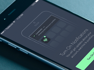 Turn On Notifications by Vladimir Babic on Dribbble