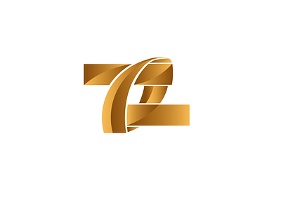 LETTERS Z E Q AND NUMBERS 7 0 2 GOLDEN branding design graphic design logo vector