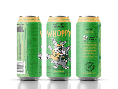 One Well Brewing - Beer Can Label - Whoppy