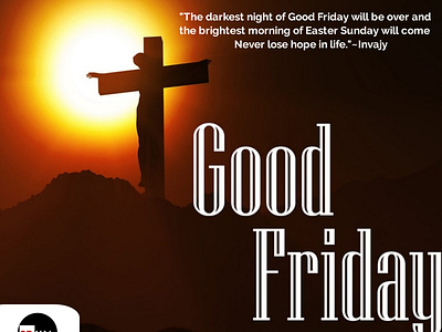 Good friday vector