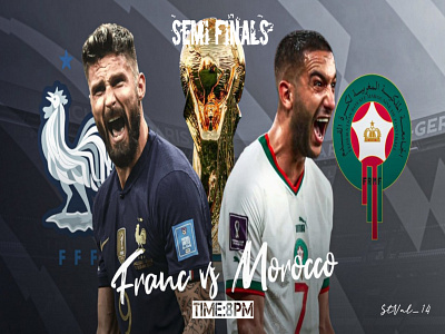 France Vs Morocco 3d animation branding design illustration logo motion graphics ui ux vector