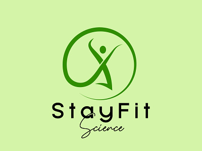 StayFit Science branding design graphic design logo
