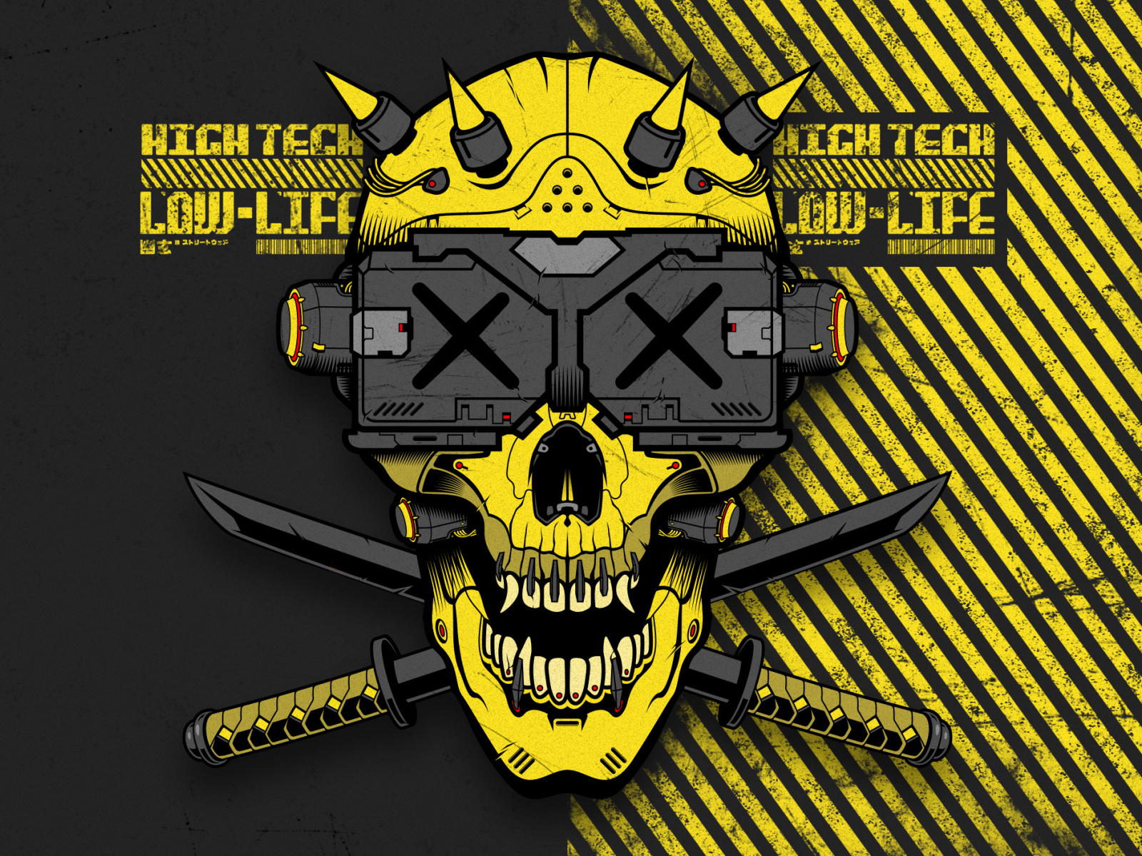 High Tech Low Life By Joshua Henderson On Dribbble