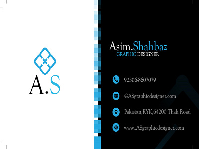 A.S Graphics Designer Business Card/logo Card a.sdesigners a.sgraphic app branding design graphic design illustration logo vector