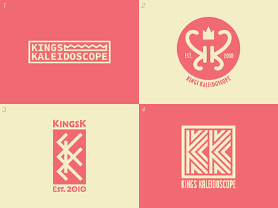 Kings Kaleidoscope Icon Exploration brand identity branding butterfly crown design exploration icon kings kaleidoscope logo symbol typography