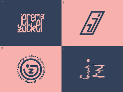 Jeremy Zucker Icon Exploration brand identity branding design exploration icon jeremy zucker logo symbol typography