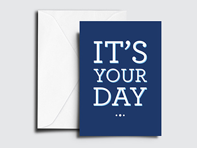 Corporate Birthday Card Design for Financial Firm