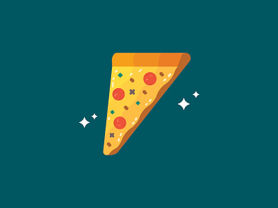 Pizza food pepperoni pizza vector