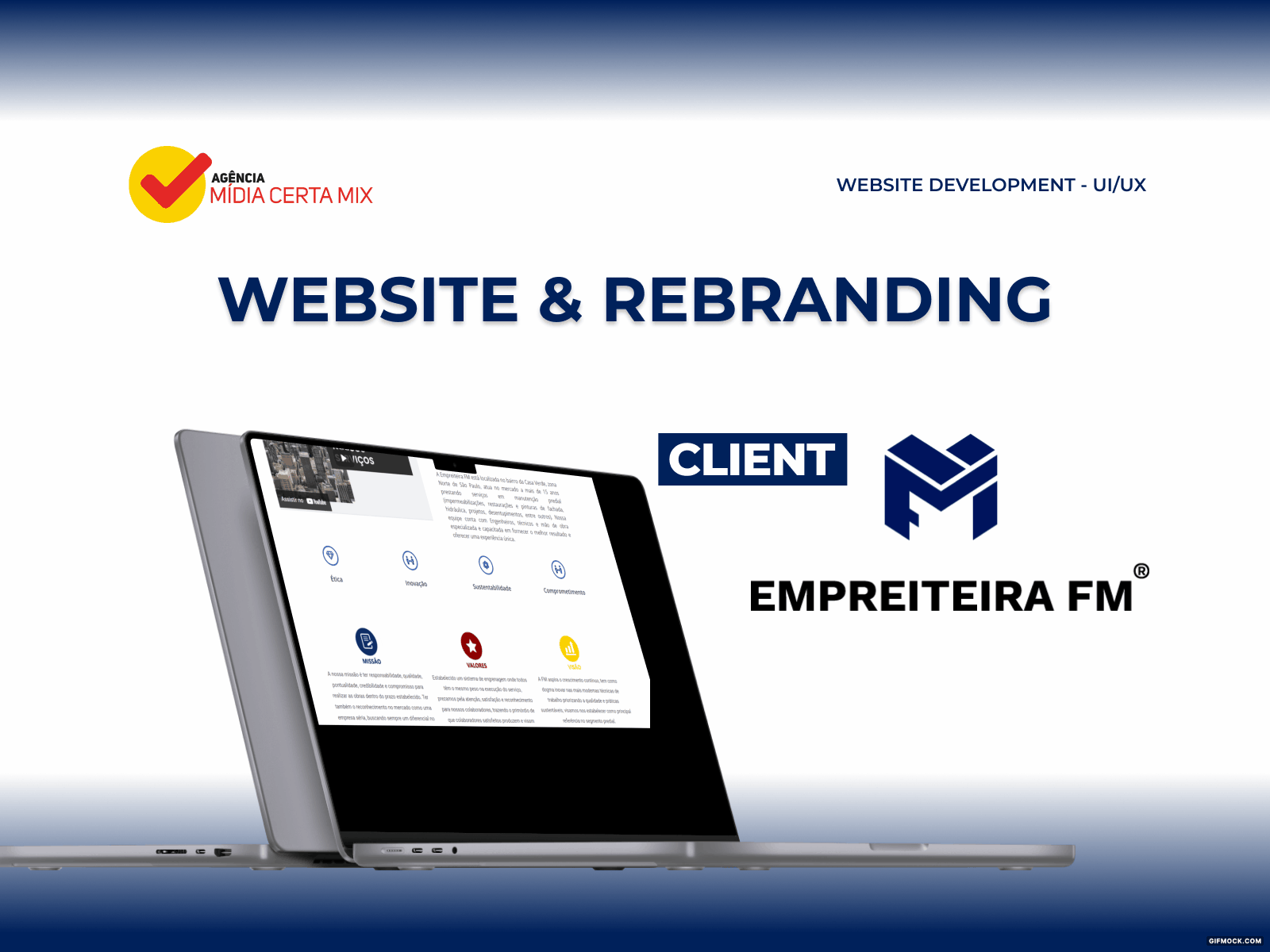 Rebranding & Website Development brand design brand identity brand website branding branding design design desktop graphic design logo mobile ui uiux vector web design website website design website development wordpress