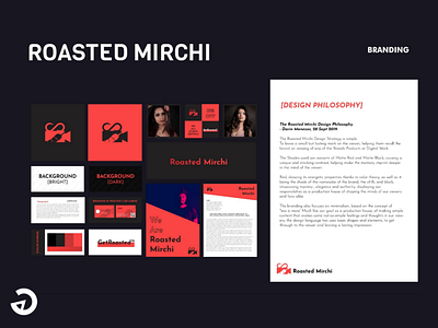 Roasted Mirchi - Brand Identity