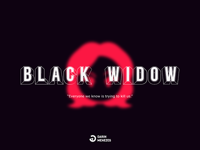 xRomanoff black widow illustration marvel poster