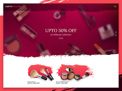 Beauty E-Commerce cosmetic cosmetics ecommerce creative design ecommence theme design themeforest ui website