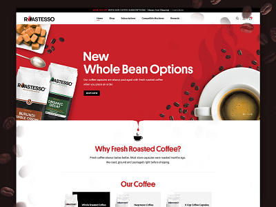 Coffee E-Commerce website