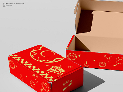 Illustrated packaging concept branding design graphic design handmade illustration print typography vector