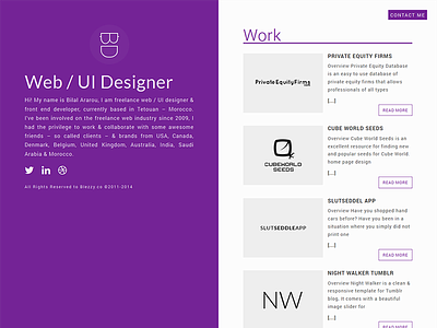 My Personal Portfolio Site Redesign logo portfolio redesign responsive