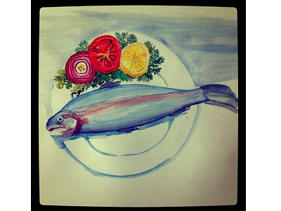 Watercolor Fish