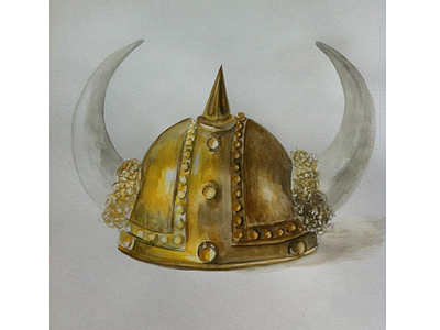 Watercolor Helmet