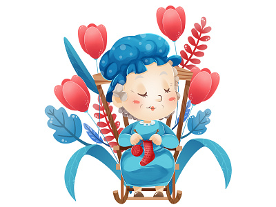 grandma clipart