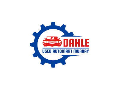 Logo Dahle Automart app branding design graphic design illustration logo motion graphics typography ui ux vector