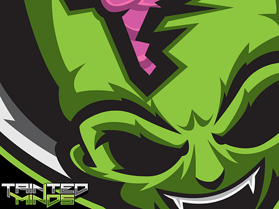 Tainted Minds Mascot Logo esports logo mascot masfx taintedminds