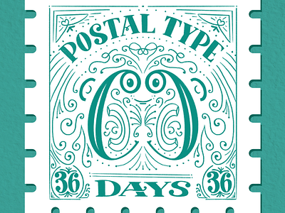 Postal Type, C: 36 Days of Type