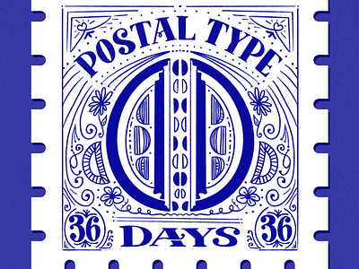 Postal Type, D: 36 Days of Type