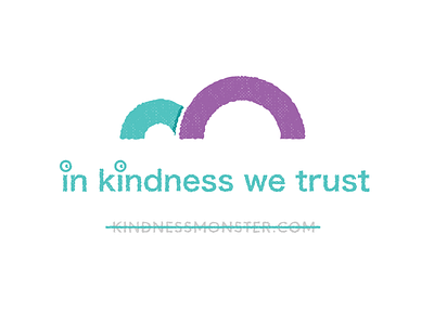 In kindness we trust. branding design eyes freelance icon illustration inkind kindness lochness logo logo design m letter monogram monster mythical nessie personal project typography vector