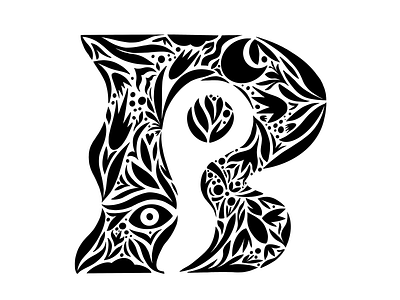 B, Begin. 36 days 36 days of type alphabet b bird design flora flowers hand lettering illustration lettered lettering letters logo nature organic type typography
