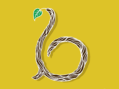 Branch out. 36 days of type b branch design hand lettering lettering type typography