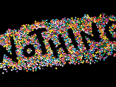 One Sweet Nothing food food type hand lettering hand type lettering nothing sprinkles sweet