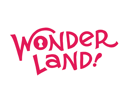 Wonderland Camp Logo camp flying horse identity lettering logo wonder wonderland