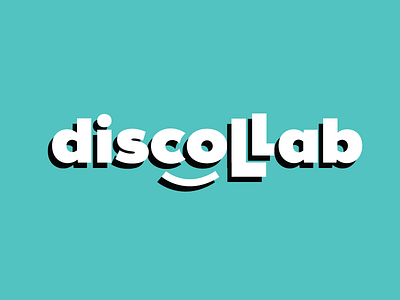 discollab collab collaboration design disco discovery identity logo logotype type wip