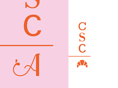 Custom Letter CSC"A"s a design detail food hand lettering letter lettering snacks