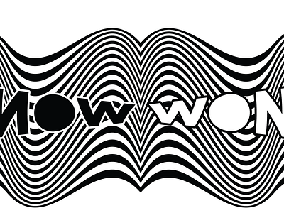 Wonderball 2019: Wonder Wall black and white graphics illustrator op art vector vinyl wonder wonderball