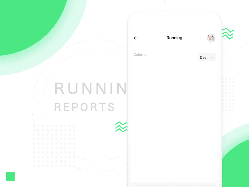 Running reports animation