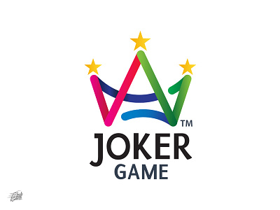 Jokergame branding crown identity illustration joker jokergame logo logotype