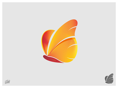 Butterflay butterfly design identity illustration logotype mark symbol
