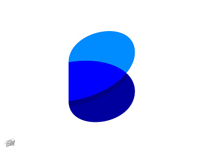 BP blue branding logo logotype mark symbol typography vector