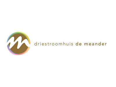 Driestroomhuis de Meander - Logo identity logo visual identity